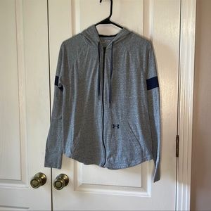 Under Armour Gray Zip Up Jacket